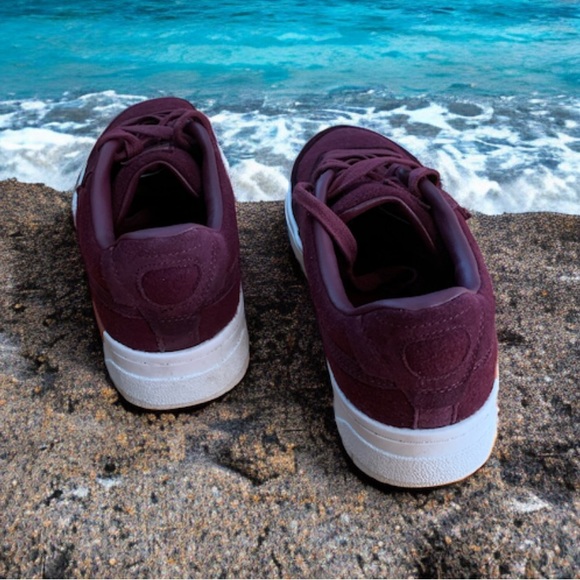 Puma Aubergine Mayze Stack Leather Platform Sneakers VGUC - Picture 6 of 12